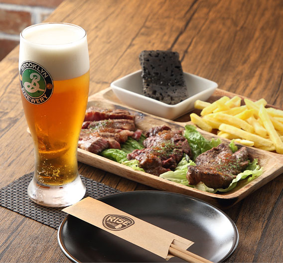 肉とクラフトビール